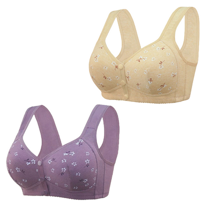 Daisy Comfort Bra - Comfortable & Convenient Front Button Bra - Up to 70% OFF