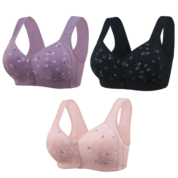 Daisy Comfort Bra - Comfortable & Convenient Front Button Bra - Up to 70% OFF