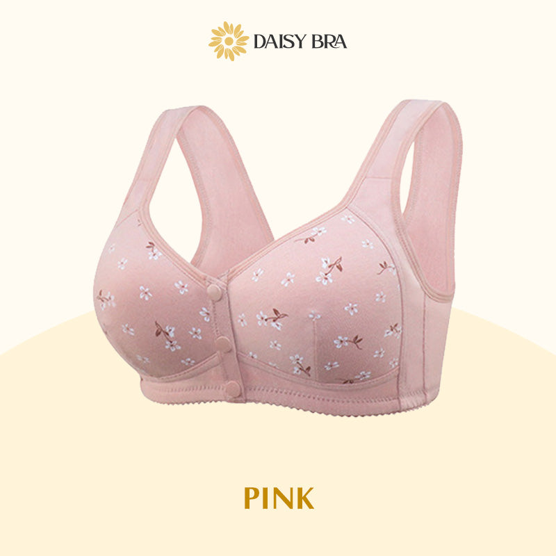 Daisy Comfort Bra - Comfortable & Convenient Front Button Bra - Up to 70% OFF