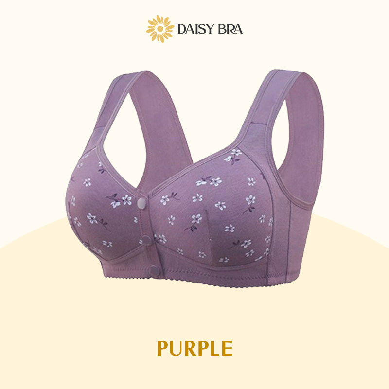 Daisy Comfort Bra - Comfortable & Convenient Front Button Bra - Up to 70% OFF