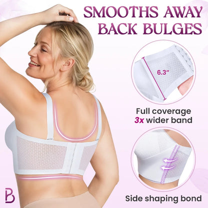 BreezyPush - Non-Slip Comfort Strapless Push-Up Bra with Front Buckle - Up to 70% OFF