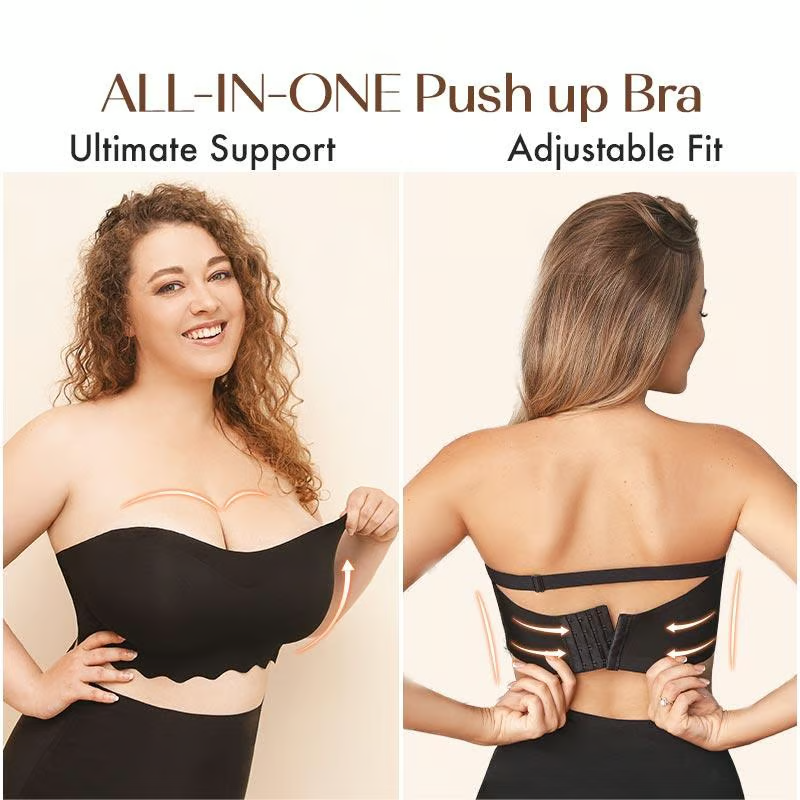 Sexy Strapless Invisible Push Up Bra - Up to 70% OFF