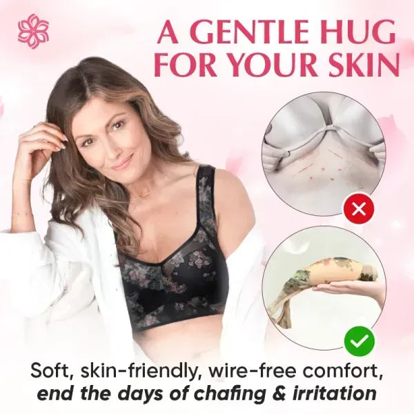 Ice Silk Lace Cooling Comfort Bra - Up to 70% OFF